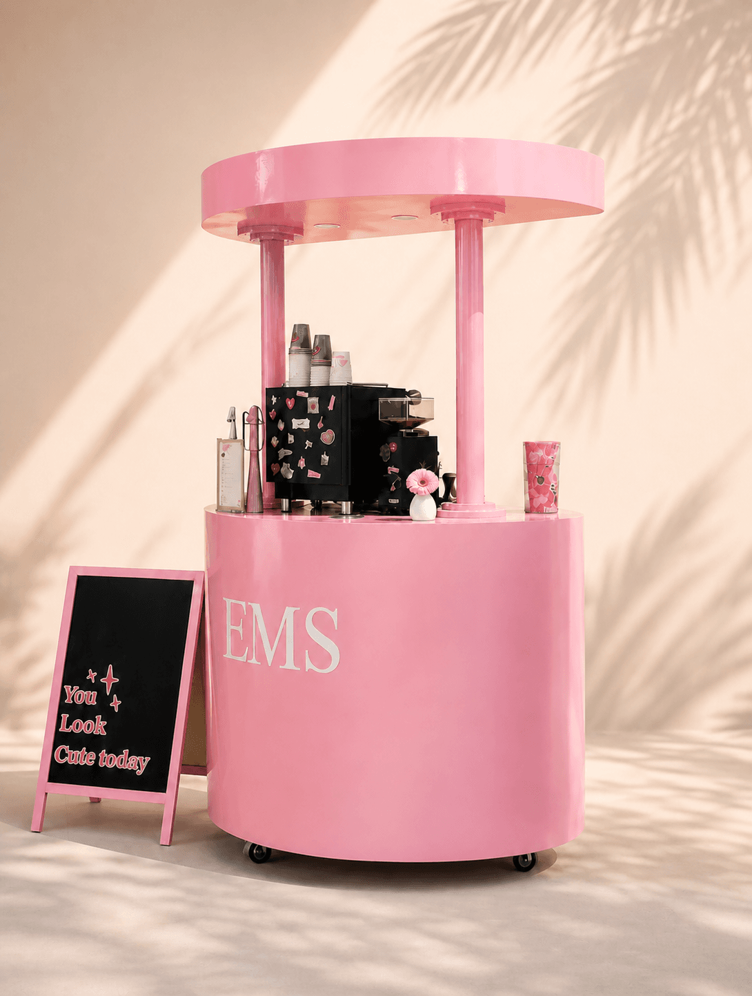 عربة كوفي EMS للمناسبات